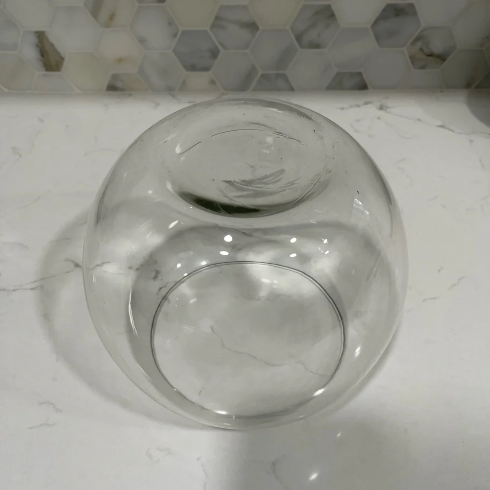 Clear Glass Fishbowl